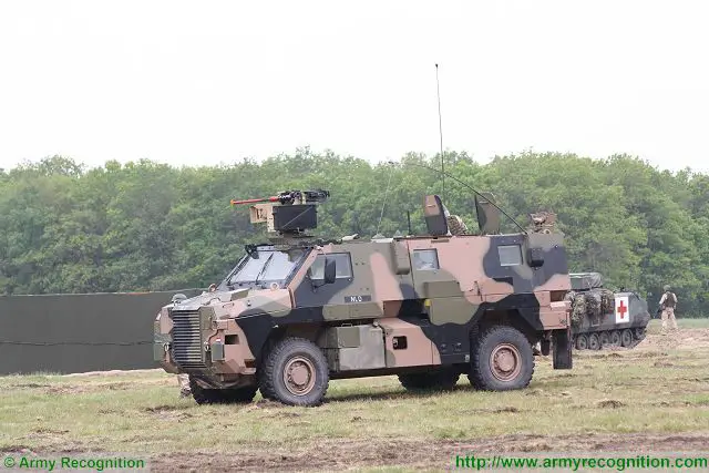 Netherlands order 12 new Bushmaster 4x4 armoured personnel carrier from Thales 640 001