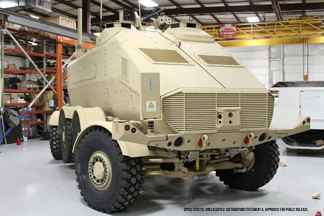 During the Lab Day of the U.S. army, the Concept for Advanced Military Explosion-mitigating Land Demonstrator, or CAMEL was showed, a nontraditional Army Ground Vehicle Survivability Demonstrator, designed and optimized with the latest advancement in armor and protection for the safety and survivability of the occupants.