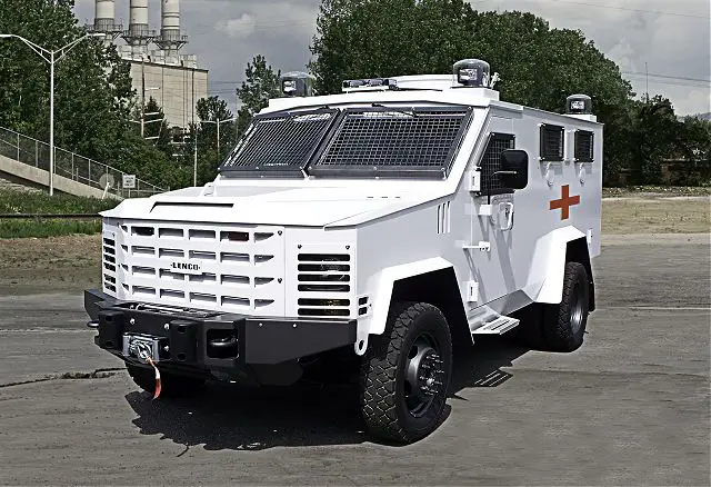 Lenco Industries, Inc., the global leader in the design and manufacture of armored police vehicles, introduces the BearCat® MedEvac LE and BearCat® MedEvac MIL armored tactical vehicles. The LE version of the “MedCat” was designed to meet the combined requirements of SWAT and Tactical EMS teams, while the Military model was designed specifically for Tactical Combat Casual Care (TC3) within the defense sector. Both are equipped to provide operators with a safe and effective environment for handling trauma cases.