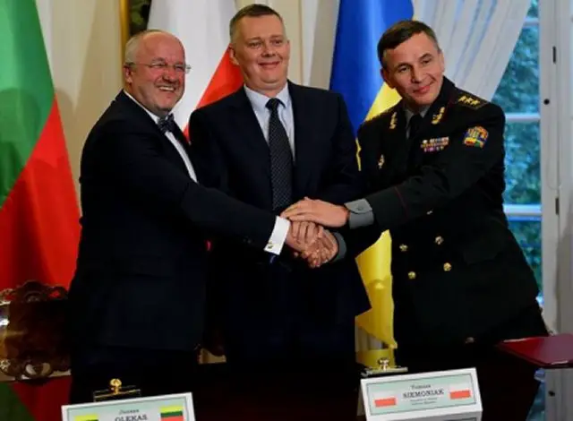 Lithuanian MPs unanimously ratify creation of joint Ukrainian-Polish-Lithuanian Brigade 640 001