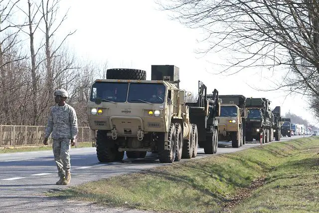 United States army Patriot air defense missile system deployed in Poland for military exercise 640 001