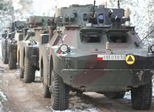 PGZ Orbum and Rheinmetall to jointly design a new-amphibious wheeled armoured carrier 640 001