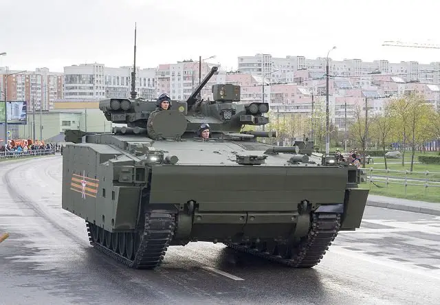 Serial production of Russian new Kurganets-25 BMP combat vehicles may start in 2017 640 001