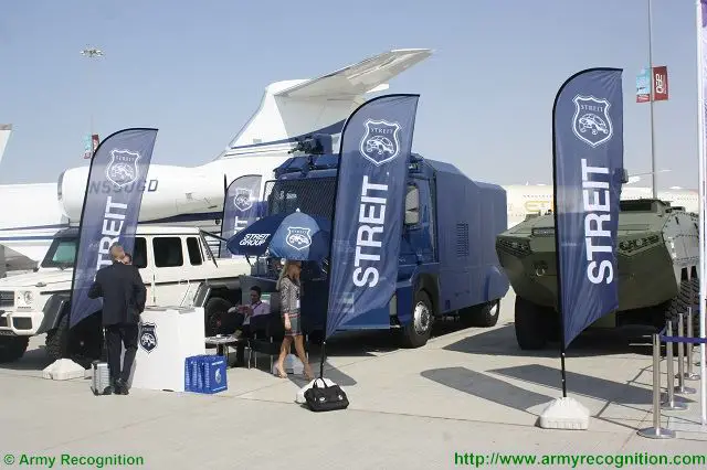 Streit Group showcases armoured vehicles for modern military and security forces at Dubai Air Show 640 Predator 001