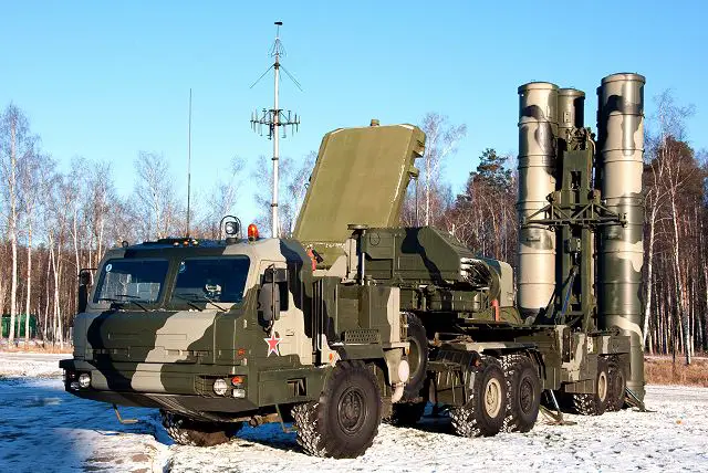 The delivery of Russian-made S-400 air defense missile system to China in less than one year 640 001