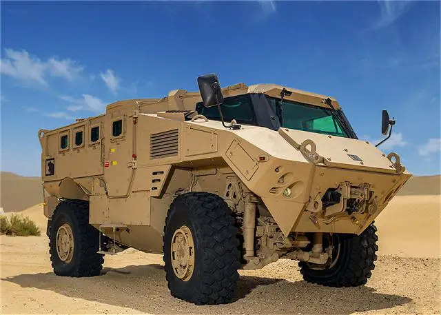 The Abu Dhabi-based defense Company NIMR Automotive expands its offer in the military market with a new wheeled armoured vehicle, the N35. The N35 4x4 and 6x6 wheeled armoured combat vehicles are an evolution of Denel Vehicle Systems’ (DVS) RG35, now under full ownership of NIMR.