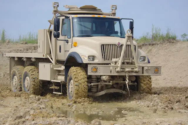 Navistar MTV trucks for the Afghanistan National Security Force