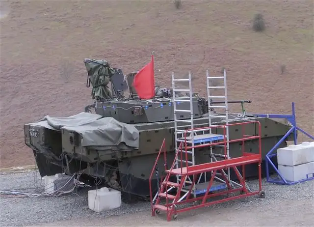 First live firing test for Ajax 40mm cannon future armoured fighting vehicle of British army 640 001