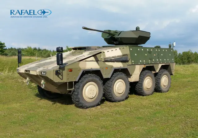 Lithuania s BOXER vehicles to receive Rafaels Samson Mk II Weapon Stations with Spike launchers 640 001