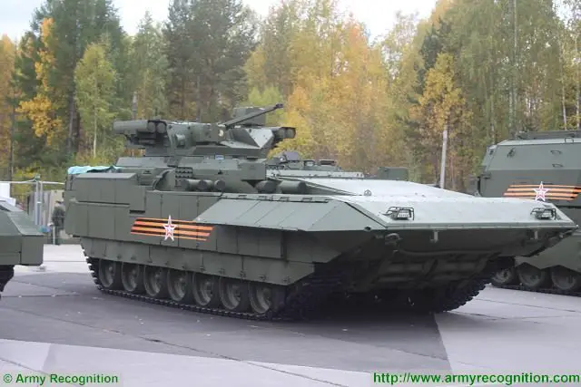 Russian vehicles based on the Armata Combat Platform-to get new armor for urban warfare 640 002