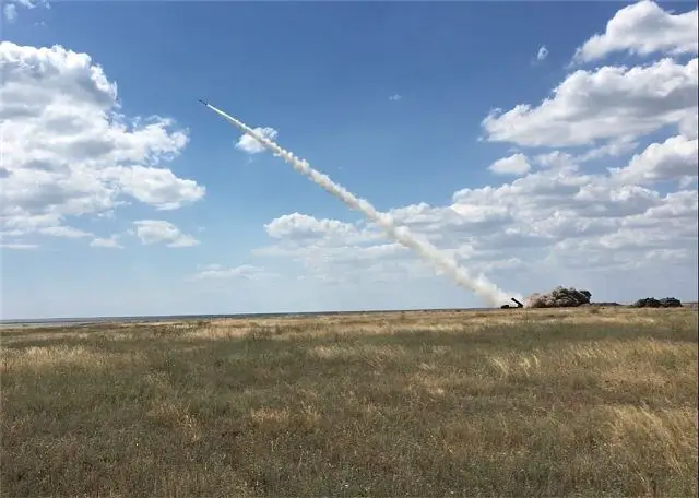 Ukrainian army has successfully test-fires new guided missile Vilha from BM-30 Smerch MLRS 640 001