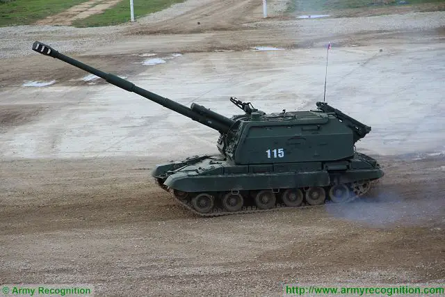 The 152 mm Msta-S self-propelled gun (SPG) remains the central piece of Rosoboronexport`s SP barrel artillery portfolio. 