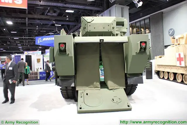 At AUSA 2016, the Association of the United States Annual Meeting & Exposition, BAE Systems has launched demonstrator of Next Generation Bradley Fighting Vehicle The concept vehicle features an upgraded chassis that allows for significantly increased underbelly protection, improved force protection for mounted troops, compartmentation of fuel and ordnance, and more space and electrical power for future technology growth.