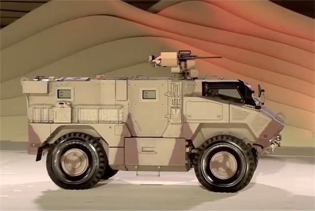 NIMR N35 4x4 armored and SOV Special Forces vehicles entered in service with UAE Army 640 002