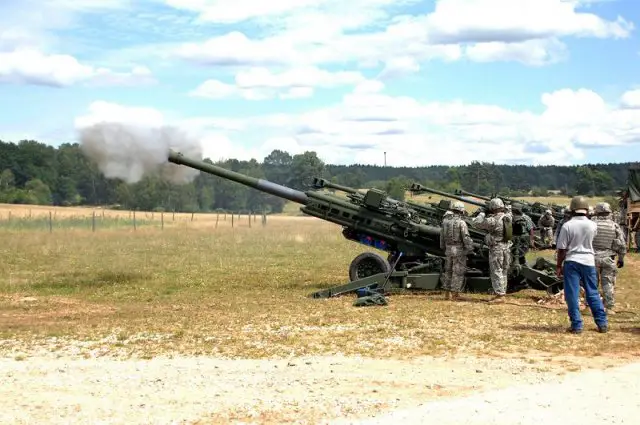 BAE Systems selected Mahindra for assembling and testing M777 howitzers 640 001