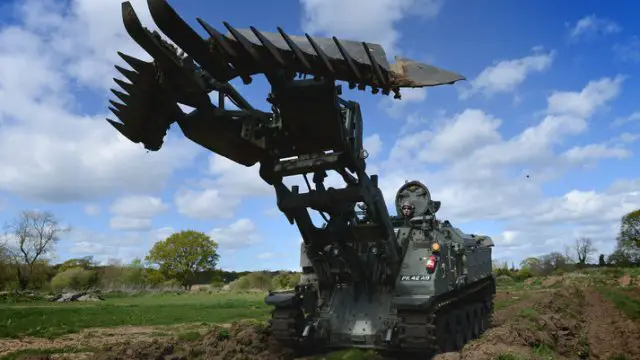 Widely regarded as the ‘Swiss Army Knife’ of combat engineering vehicles, BAE Systems’ Terrier has been fitted with new technologies and systems by its defence engineers. The updated vehicle offers a new telescopic investigation arm and the ability to wade through two metre wave surges.