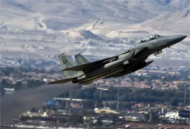 Fighter aircrafts F-15 from Saudi Arabia arrived in Turkey to join air campaign against ISIL in Syria 640 001