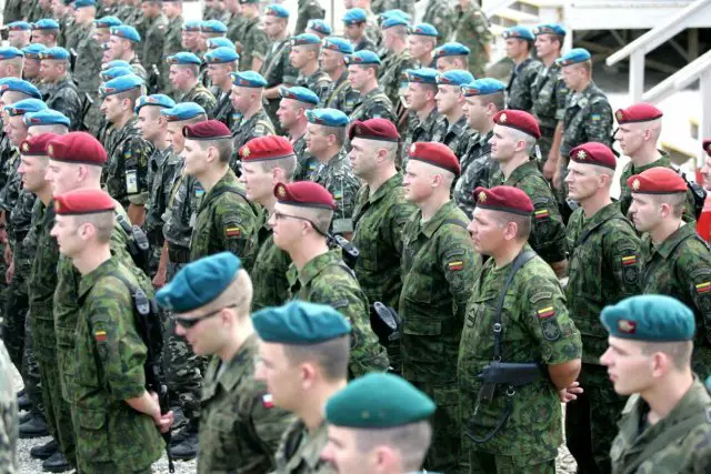 Lithuania Poland and Ukraines joint brigade of 4000 troops will be operational in 2017 640 001