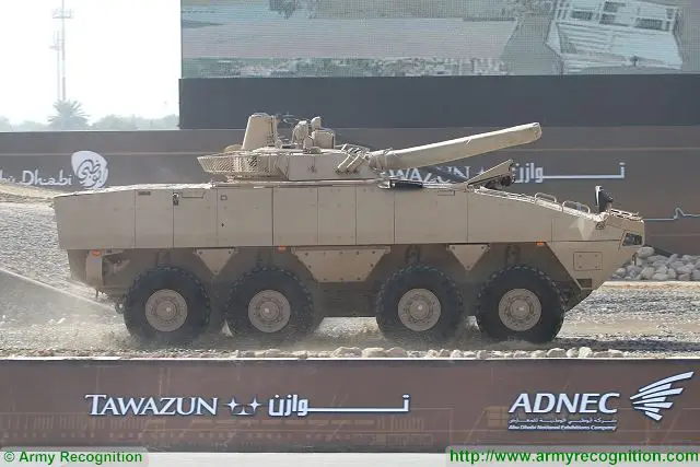 United Arab Emirates has ordered Finnish-made Patria AMV 8x8 armoured vehicle 640 001