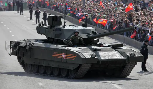 Full-scale production of  he T 14 Armata Main Battle Tank to begin in 2018 640 001