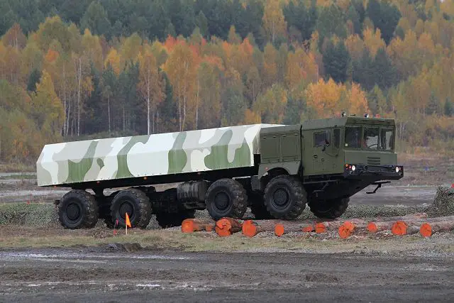 KAMAZ automotive plant (a subsidiary of the Rostec state corporation) is developing a new unified family of heavy transporters intended for Russia`s Ministry of Defense (MoD), according to a source in the local defense industry.