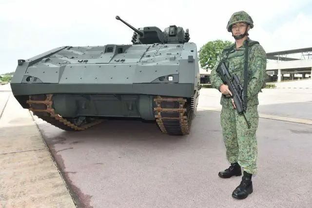 Singapore Armed Forces (SAF) have received the final prototype of new Armoured Fighting Vehicle (AFV) to replace old M113 tracked armoured vehicle personnel carrier. The new platform will provide the SAF's armoured forces with enhanced firepower, protection, mobility and situational awareness.