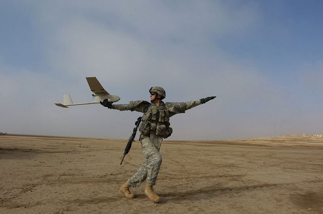 Ukraine armed forces take delivery of 24 RQ-11B Raven-B UAVs from United States 640 001