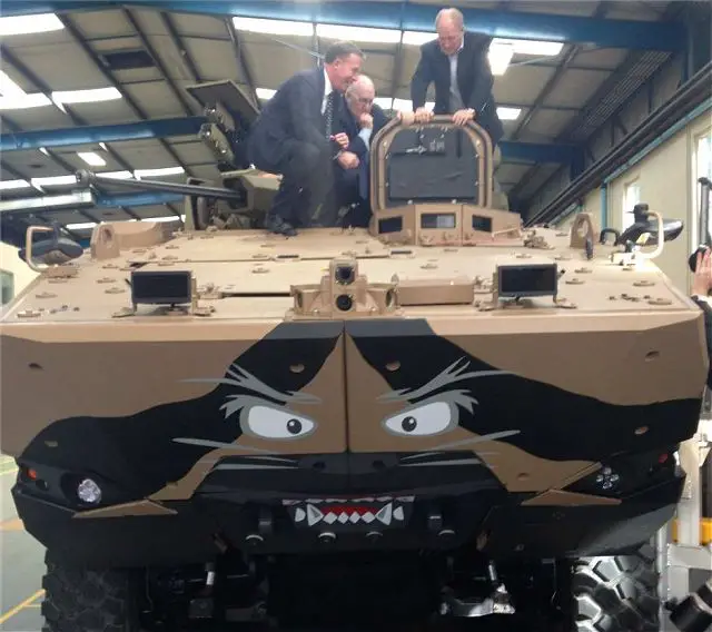 Elphinstone Group unveils prototype of armoured vehicle for Australian tender Land 400 phase 3 640 001