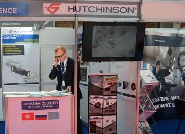 French company Hutchinson exhibits at KADEX 2016 in Kazakhstan 640 001