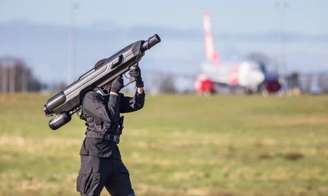 The SkyWall 100 is an anti-drone cannon created by Open Works Engineering an English startup based in Northumberland. The SkyWall 100 is the world first weapon to "physically capture a drone intact without the risk of damage to the drone or surrounding area," the company said on its official website. 