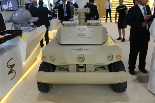 Norinco presents its SHARP CLAW 2 Unmanned Ground Vehicle at ISNR 2016 640 001