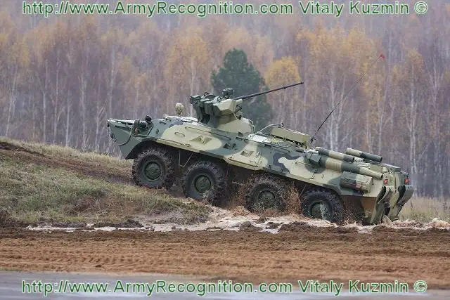 Russia to upgrade its BTR 82A armoured personnel carriers to BTR 87 640 001