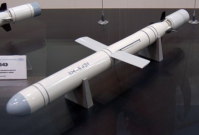 Successful use of Kalibr 3M-54 Klub (NATO reporting name: SS-N-27 Sizzler) cruise missiles in the military operation in Syria confirms that the weapon plays an important role in strategic non-nuclear deterrence of the potential adversary. However it is necessary to have 20,000-30,000 of such missiles, Deputy Director General of the Krylov State Scientific Center, Valery Polyakov told TASS.