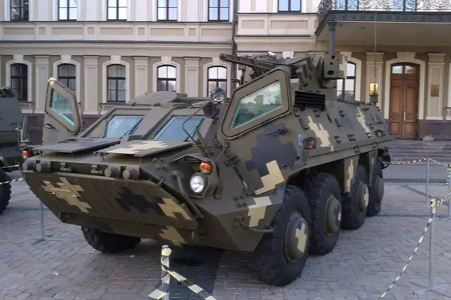 UKROBORONPROM speeds up BTR4 Armored Personnel Carrier APC production 640 001