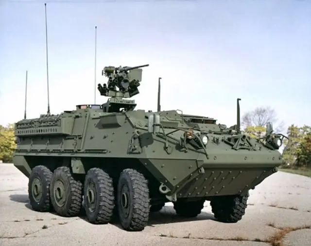 US Army awarded General Dynamics 329 M contract for the Stryker Infantry Vehicle upgrade 640 001