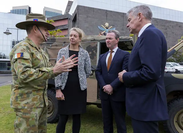 Australian Defence Force takes delivery of first Hawkei 4x4 armoured vehicles from Thales 640 001