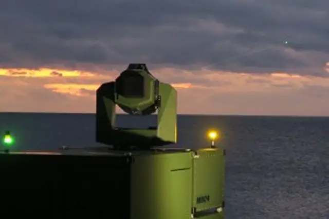 From 4th to 14th October, MBDA Deutschland successfully conducted tests of a new high-energy laser effector at a military training facility on Germany’s North Sea coast, marking the next step in the progression from technology to product. In this series of trials, the system was tested under real environmental conditions for the first time.