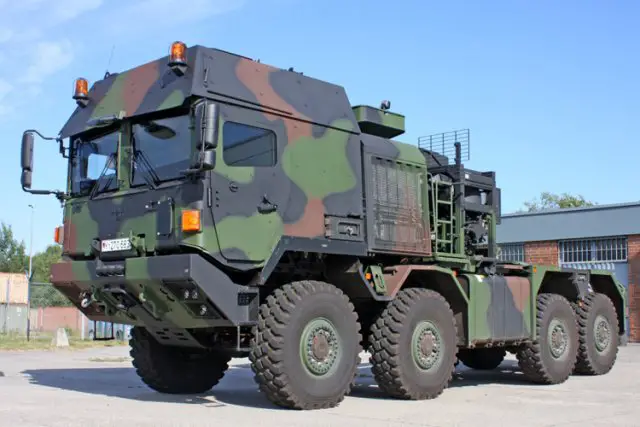 Rheinmetall to supply international customer  with 110 HX81 tractor-trailers 640 001
