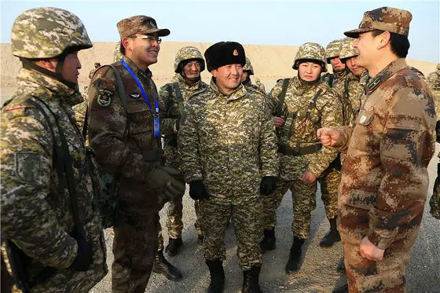 Shanghai Cooperation Organization members started seven-day joint military training exercise 640 001
