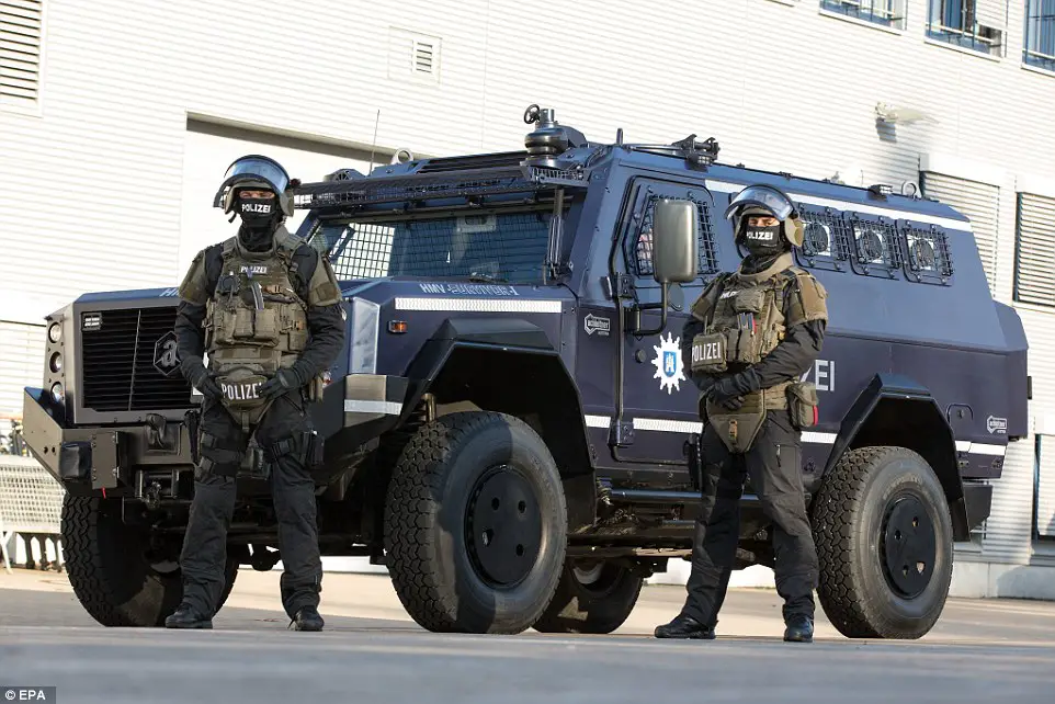 German Anti-terror Police unit receives Achleitner Survivor I High Mobility Vehicle 640 001