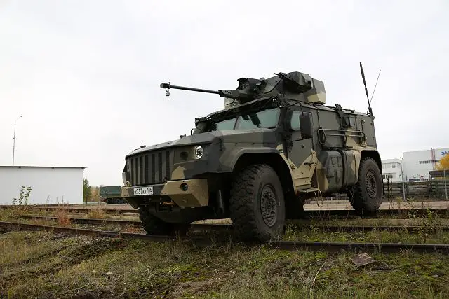 Russia has developed new 4x4 armoured vehicle K4386 Typhoon VDV for Russian airborne troops 640 001