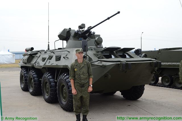 Russian army will receive BTR-82A 8x8 APC with equipment adapted for extreme Arctic conditions 640 001
