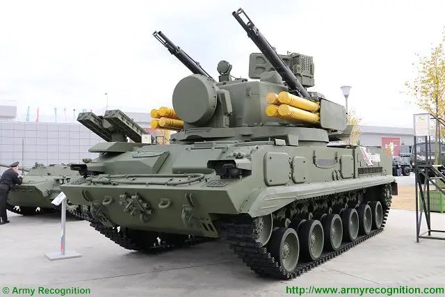 Minotor from Belarus to complete modernization of 2S6 Tungunska anti-aircraft combat vehicle 640 001
