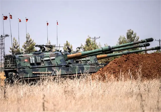 Turkish army now involved in the Syrian war under military operation Operation Euphrates Shield 640 001