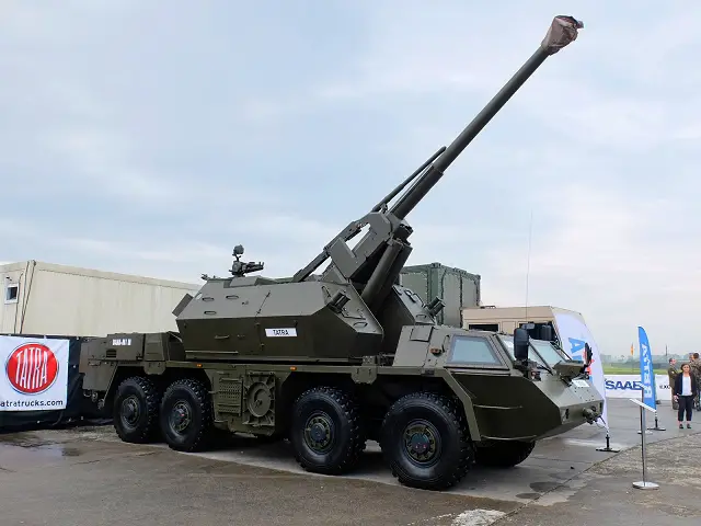 The Czech Company Tatra has won a contract for the modernization of 33 Dana 152mm wheeled self-propelled howitzers of the Czech Army. The Czech Ministry of Defense plans to deliver the first modernized vehicles DANA- M1M between 2018 and 2020. 