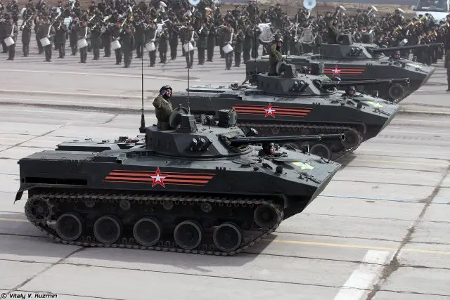 The BMD-4M is the latest generation of Russian-made airborne armoured infantry fighting vehicle that can be para-dropped to provide firepower and support for airborne troops. It is an upgraded variant of the BMD-4 (BMD-3M).