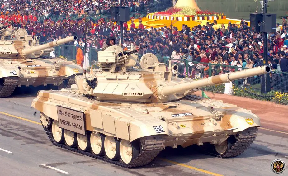 Army of India will upgrade T 90S main battle tank with new anti tank guided missile 925 001