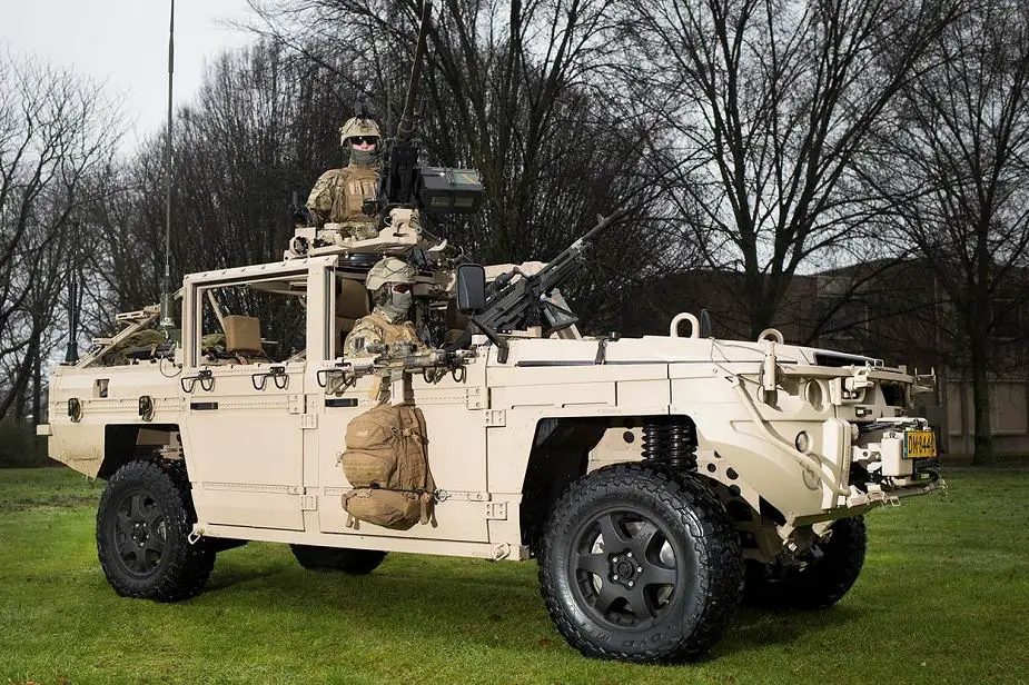 Dutch Army Special Forces take delivery of VECTOR Versatile Expeditionary Commando Tactical Off Road4x4 vehicle 925 001