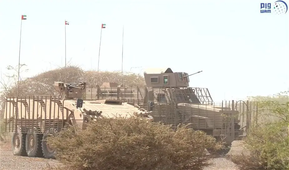 Patria AMV 8x8 armored combat proven in Yemen with UAE army 925 001