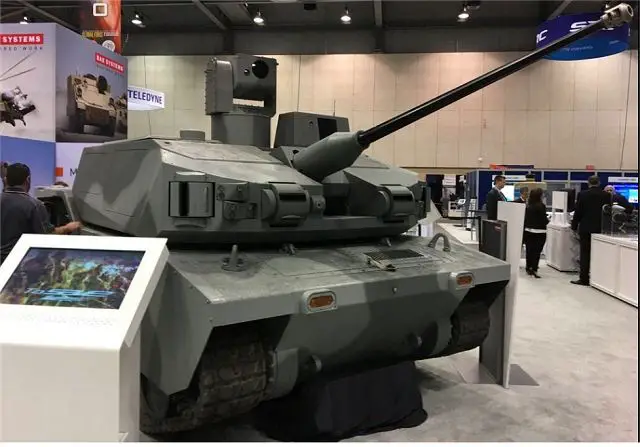 At AUSA (Association of the US Army) Global Forces Symposium and Exposition which takes place in Huntsvile from 13 to 15 March 2017, BAE Systems come back with its project of unmmaned combat vehicle under the project name of ARCV (Armed Robotic Combat Vehicle) called Black Knight in the past. 